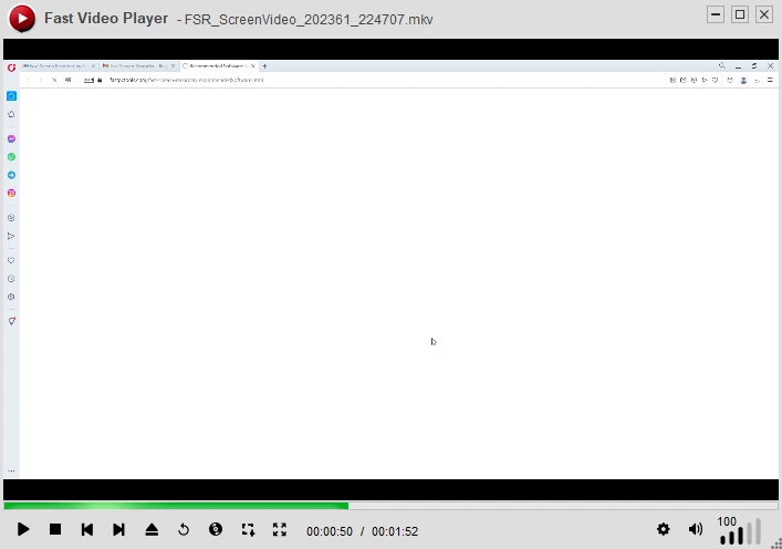 Fast Video Maker Screen
