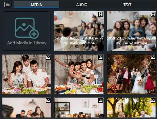 Arrange Photos, Video Files