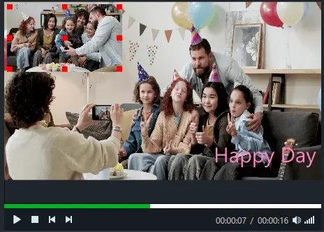 Picture-in-Picture editing